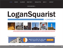 Tablet Screenshot of logansquarist.com